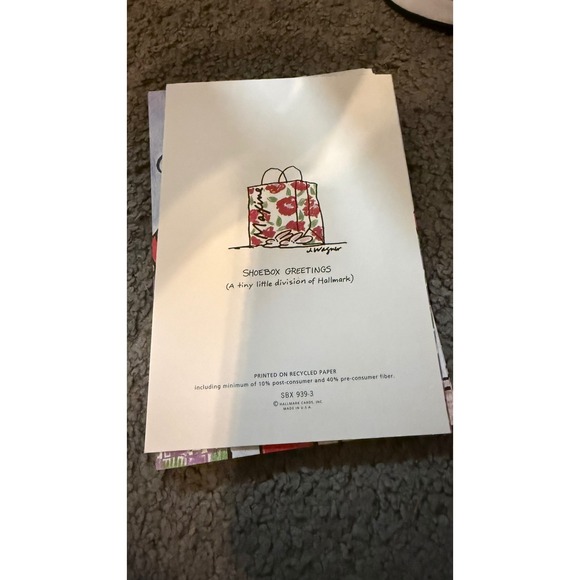 1990's Vintage Hallmark Shoebox Greetings Maxine Christmas Cards Set-16 Cards - Picture 5 of 6